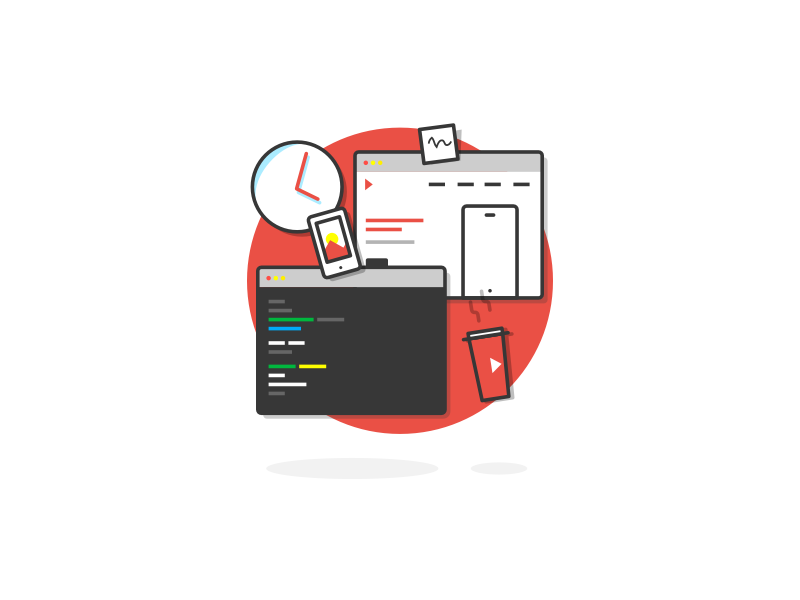 Project Flow - Code Development by Gustavo Cramez on Dribbble