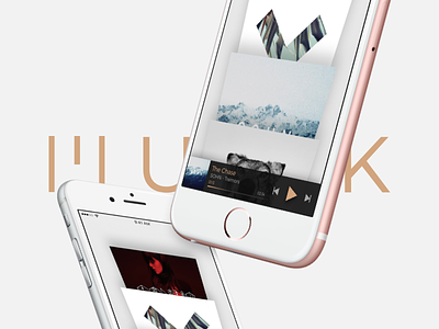 Musik App - Browsing app browsing grey iphone minimalist mobile music play player scroll ui vinyl