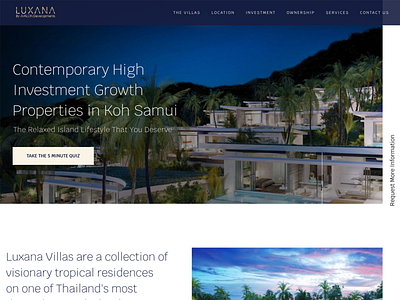 AGENCY WEB DESIGN agency art direction art direction design luxury residential ux ui design webdesig