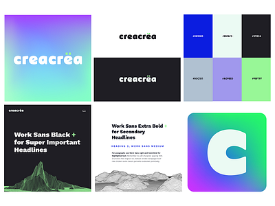 Creacrea Web Design Agency Branding