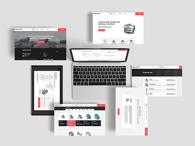 Industry Web Design art direction ui ux webdesign website