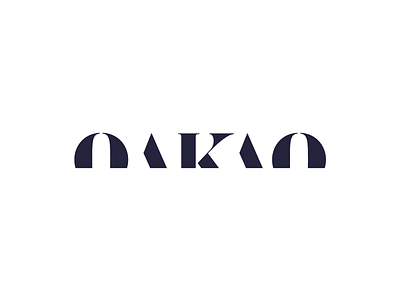 DLC007 - OAKAO (Post Meridiana) branding dailylogochallenge fashion logo post meridiana