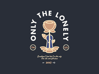 Only the Lonely Denim Jacket colony house denim jacket logo tennessee typography