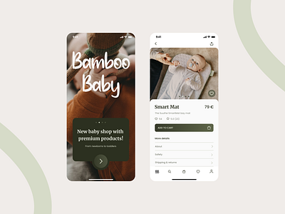 Baby shop concept