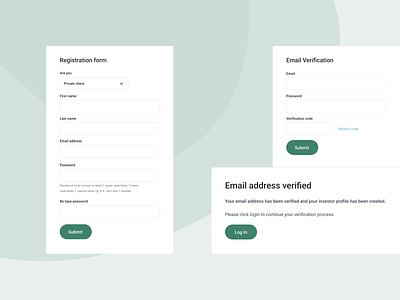 Registration process