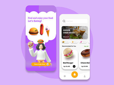 Food - Delivery Food App ui