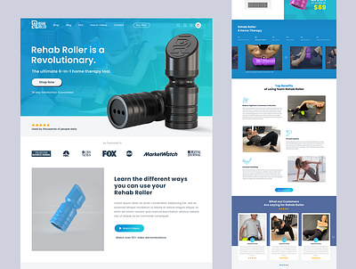 Rehab Roller animation branding graphic design ui