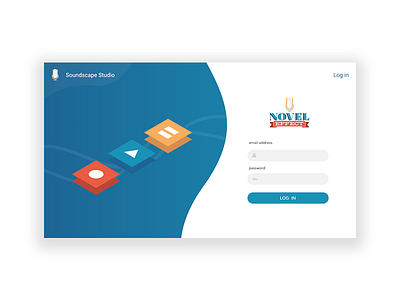 Soundscape Studio Login Page