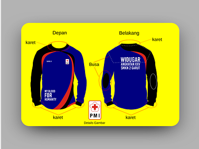 Baju PMR art branding design illustration vector visual