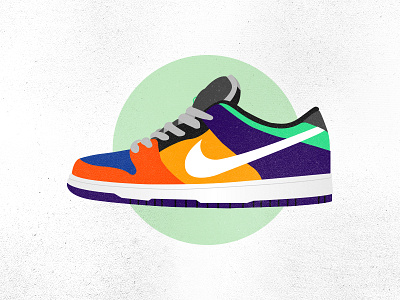 Dunk it! 30mic dunk low ilustration nike retro shoe shoes sneaker sneakers trainers