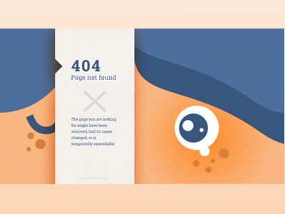 Daily UI - 404 page 404 ui design user interface