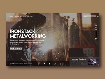 Ironstack Metalworking gimp inkscape webdesig welding