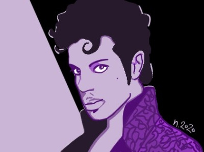 Prince design illustration musician