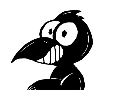 corvino chico branding crow illustration logo raven