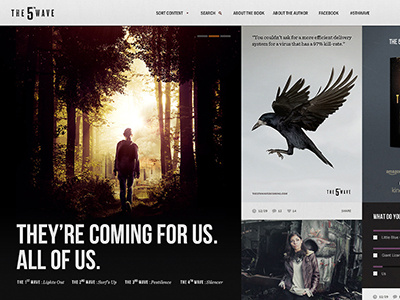 The 5th Wave is Coming 5th wave adaptive grid masonry mobile responsive ui web