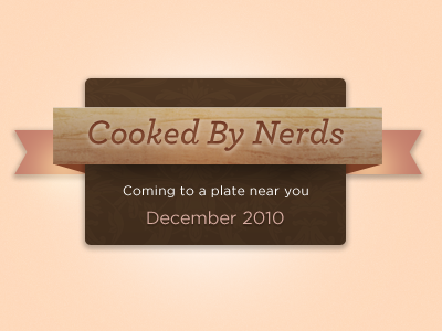Cooked by Nerds promo web