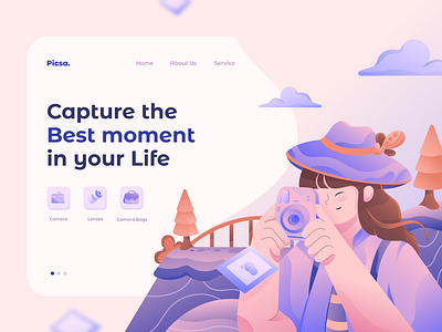 Picsa Landing Page