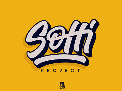 Lettering design for Sohi Project apparel clothing brand clothing design design graphic design lettering letters logo logotype t shirt design typography
