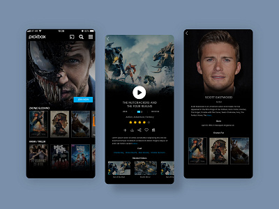 OTT Media Service app for Pickbox