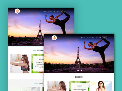 The Shilpa Shetty Yoga Website templates ui ux web web design website yoga yoga template