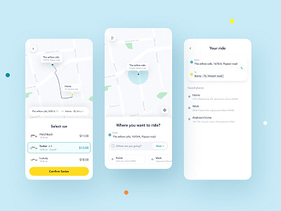 Cab Booking App android app app design booking cab car ride booking shot taxi taxi service app ui uidesign ux