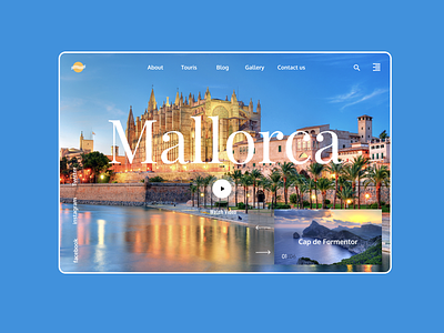 Mallorca design mallorca sea spain sun travel