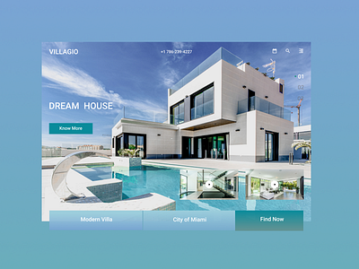 VILLAGIO agency dream house madern miami sale sun villa