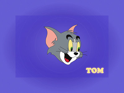 Tom cat disney illustration tom
