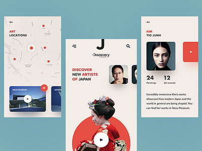 Art Gallery Designs Themes Templates And Downloadable Graphic Elements On Dribbble