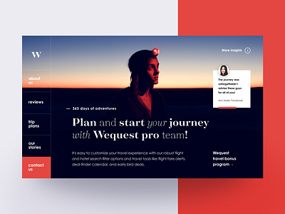 Wequest Travel Concept