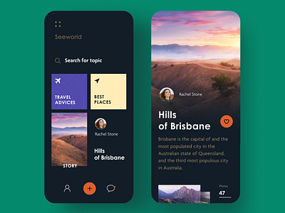 Seeworld App Concept