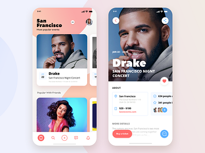 Entertain App Concept