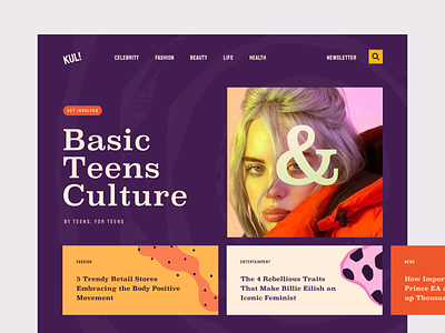 KUL! Teen Magazine Website activity business digest entrepreneurship implementation issue journal lifestyle mag magazine management news newsletter platform product project project management startup teen magazine trends