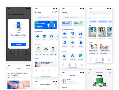 Online medicine app dailyui dailyuichallenge medicinal medicine app mobile ui mobile uiux user experience userexperience