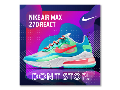 Web banner for social media design graphicdesign illustration media nike social visual web