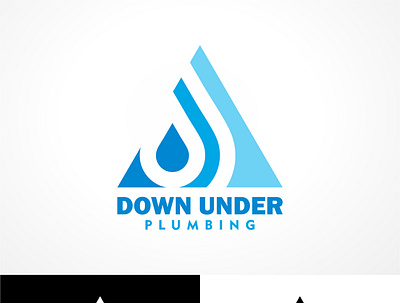 PLUMBING LOGO art branding design flat graphic design illustration logo type typography vector