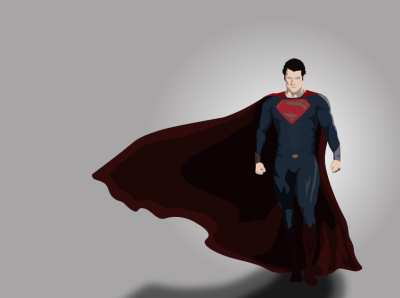 Superman design illustration