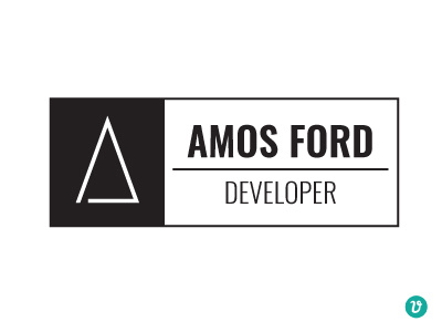 Amoslogo Dribbble developer developerlogo logodesign