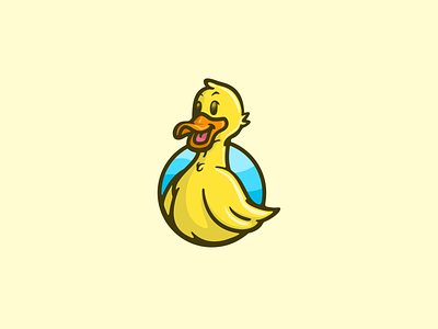 Duck Mascot animalmascot cartoon cute design duck ducklove ducklover duckmascot illustration logo mascot