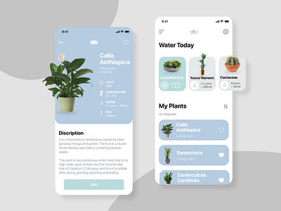 Concept Water Plant App