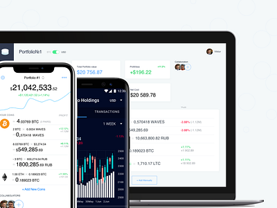 Coins - cryptocurrency tracker