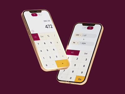 Calculator App. #DailyUI #004