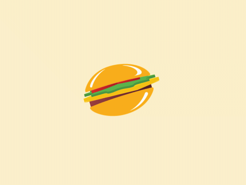 Burger King 🍔 animation burger king logo motion onion salad tomato