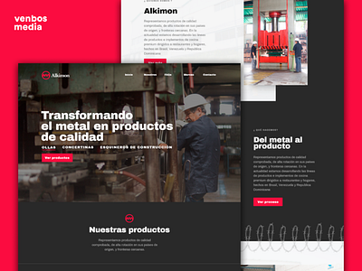 Industrias Alkimon Website