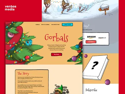 Gorbals Children's Book Website children children book illustration childrens book childrens illustration design illustration kids web web design webdesign website design