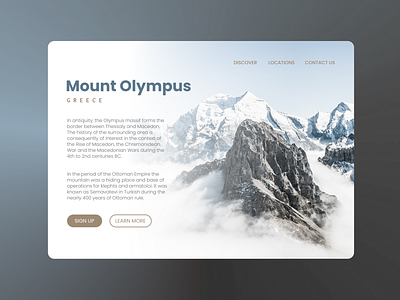 Mountain Olympus