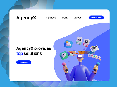 Design Agency app brand branding design flat minimal ui ux web website