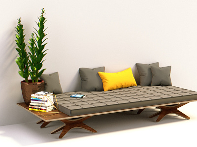 Modular Furniture Concept 3d blender furniture