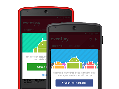 Material dialogs for Eventjoy attendee app android dialog material