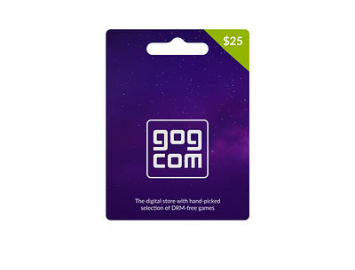 GOG Gift Card figma
